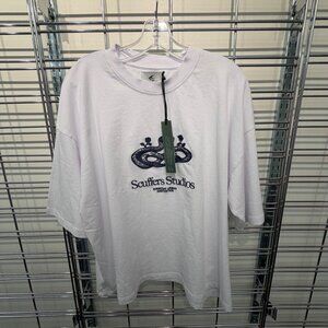 Scuffers Snake White T-Shirt size M